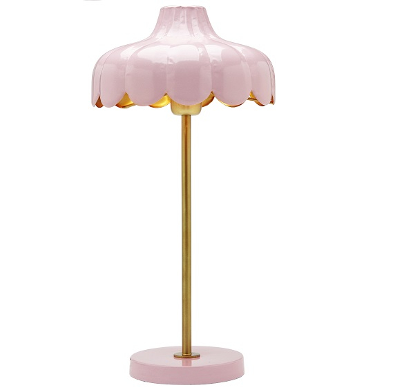 Bordslampa Wells rosa 50 cm-0