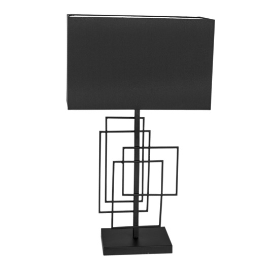 Bordslampa Paragon 52 cm svart-0