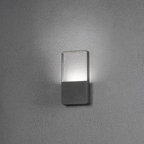 Vägglykta Matera 6W LED mörkgrå-14101
