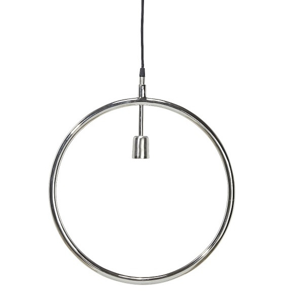 Circle taklampa Krom 45cm-0