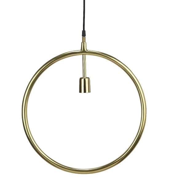 Circle taklampa Guld 45cm-0